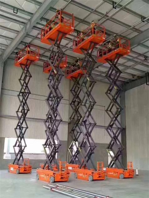 天津建安建筑安装公司使用全自行升降机